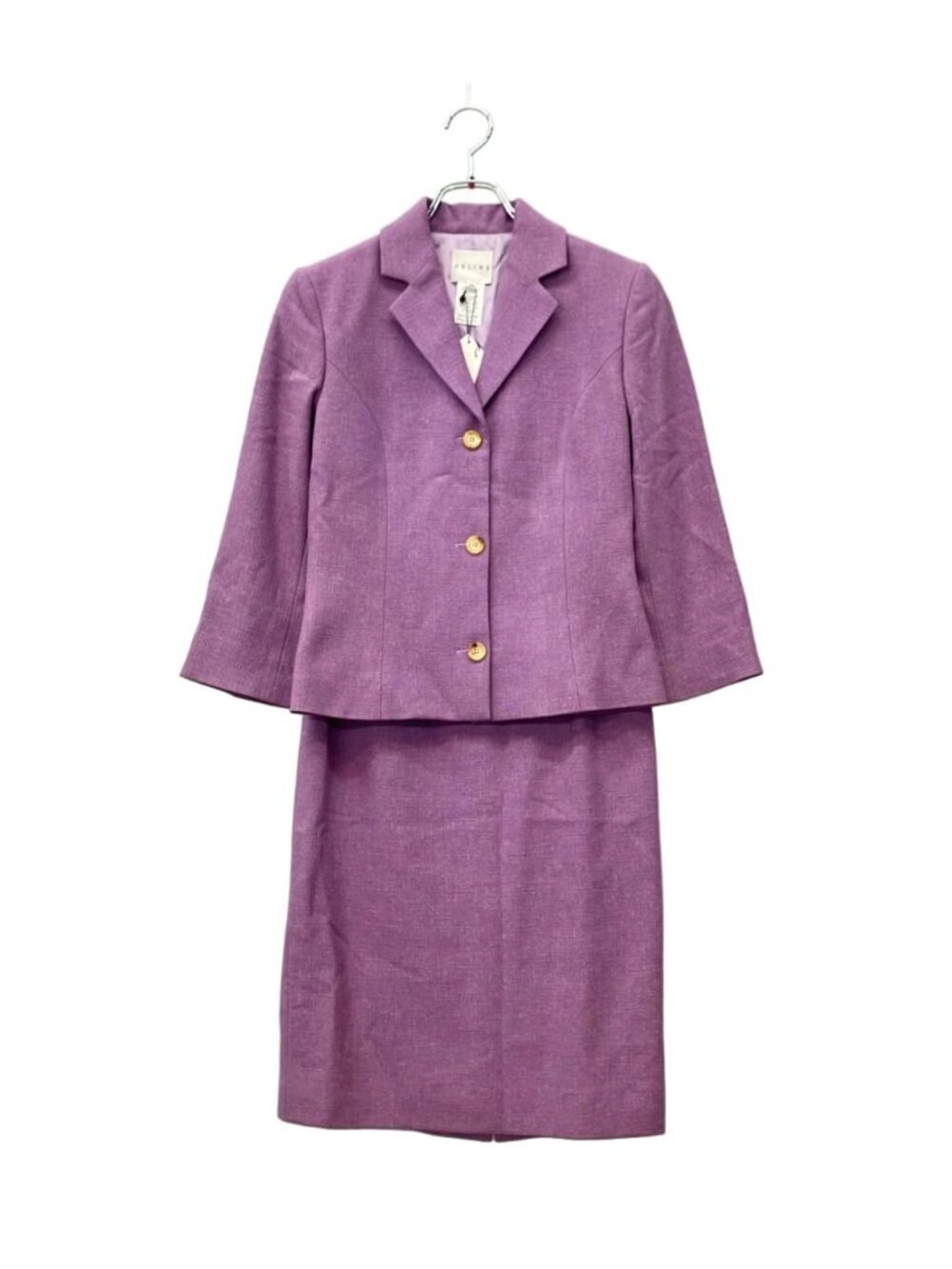 Celine Set Skirt Suit Lavender 36